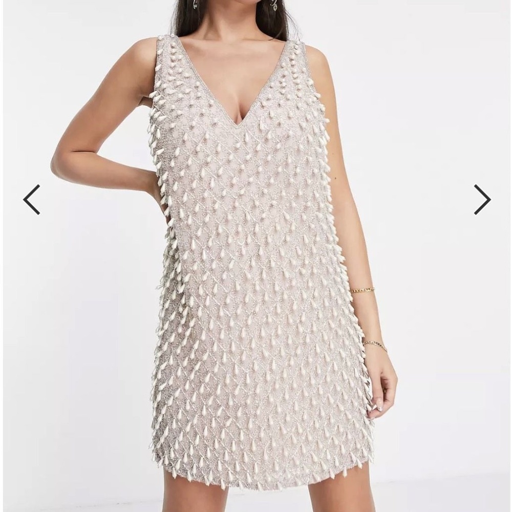 ASOS Beaded Mini Dress